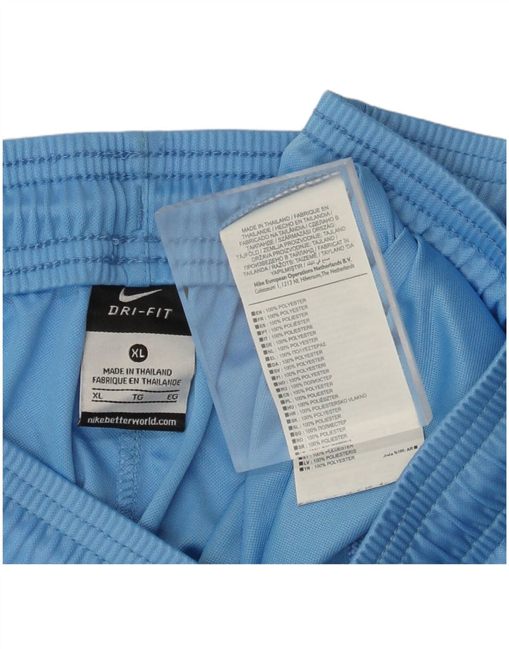 Damskie spodenki sportowe Nike Dri Fit UK 18 XL Niebieski poliester