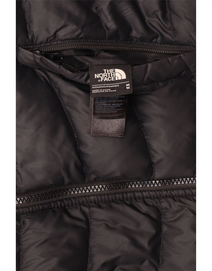 Dwustronny damski płaszcz The North Face UK 12, średni czarny nylon