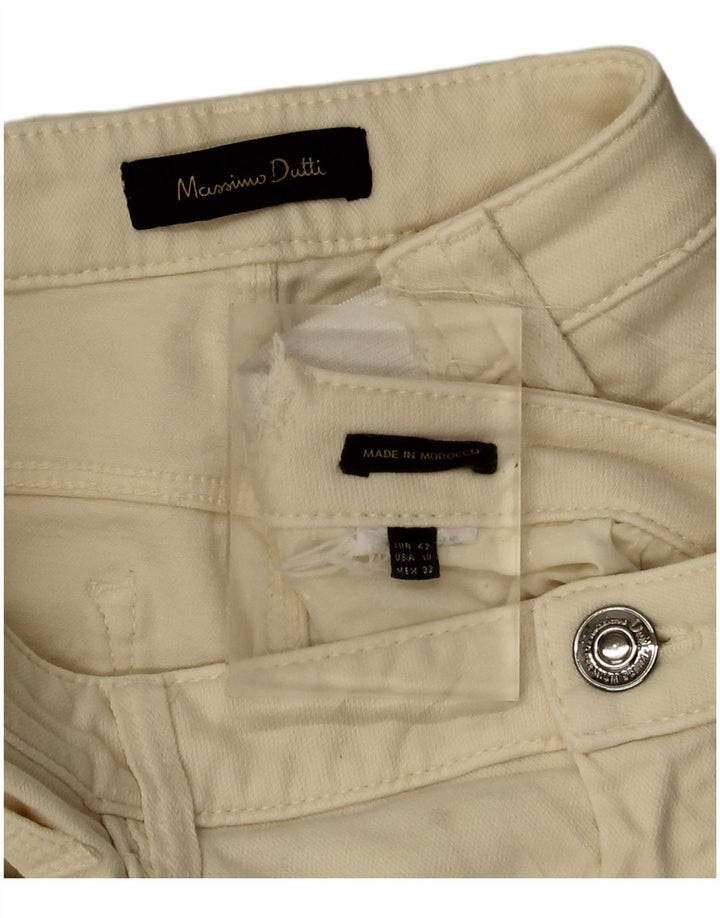 Jeansy damskie Massimo Dutti EU 42 Large W32 L28 Beżowe