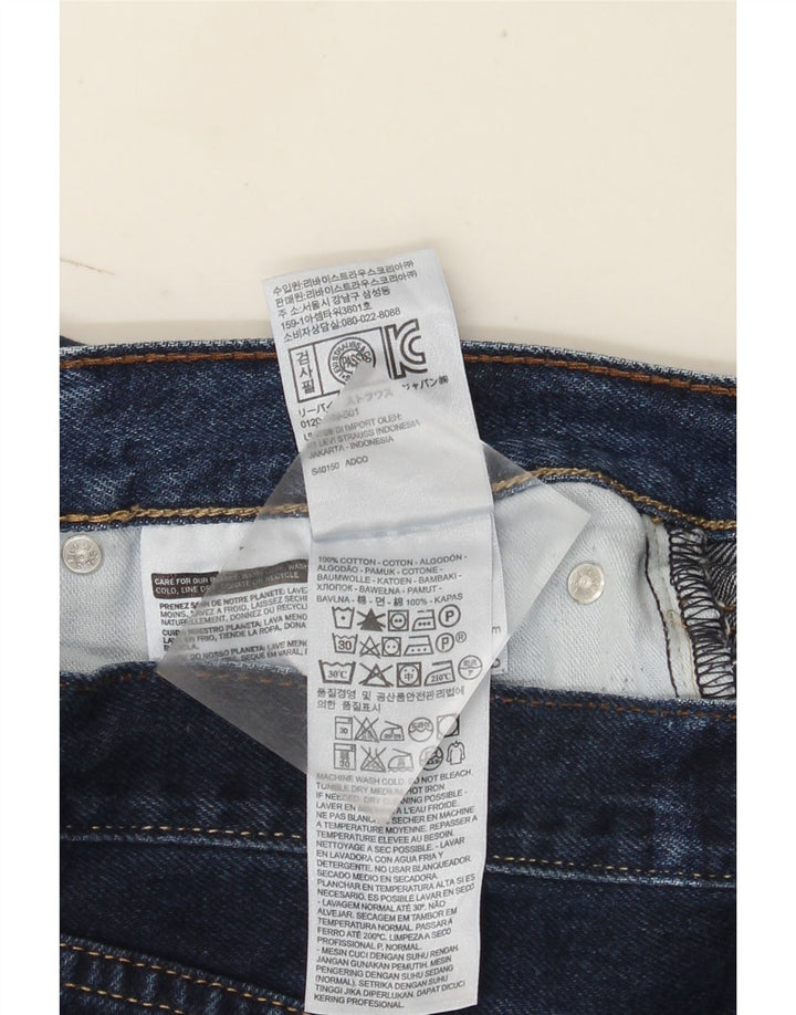 Męskie spodenki jeansowe Levi's 522 W31 Średni granat