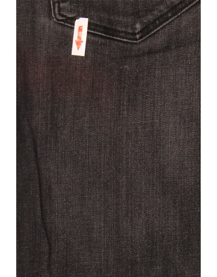Męskie jeansy typu slim Jack & Jones W30 L34, czarne, bawełniane