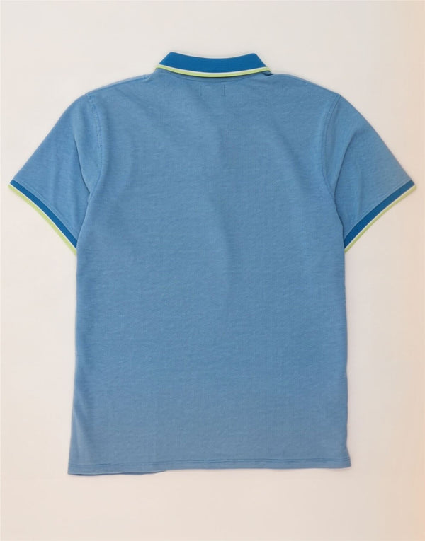 Jack & Jones Mens Polo Shirt XL Blue Cotton
