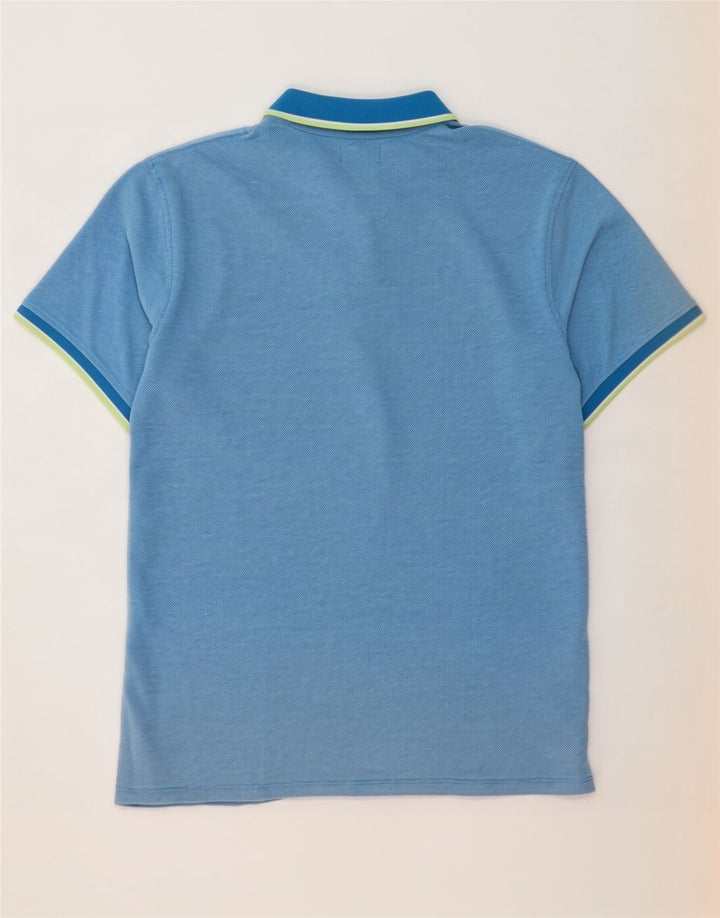 Męska koszulka polo Jack & Jones XL, niebieska, bawełniana