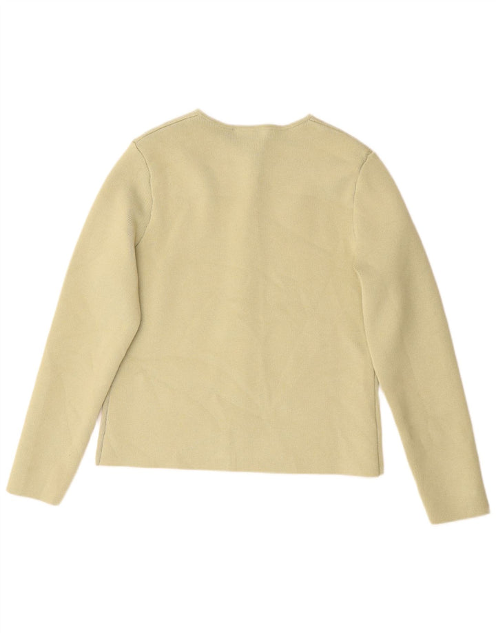 Sweter damski Zara Crop Cardigan UK 18 XL Zielony poliester