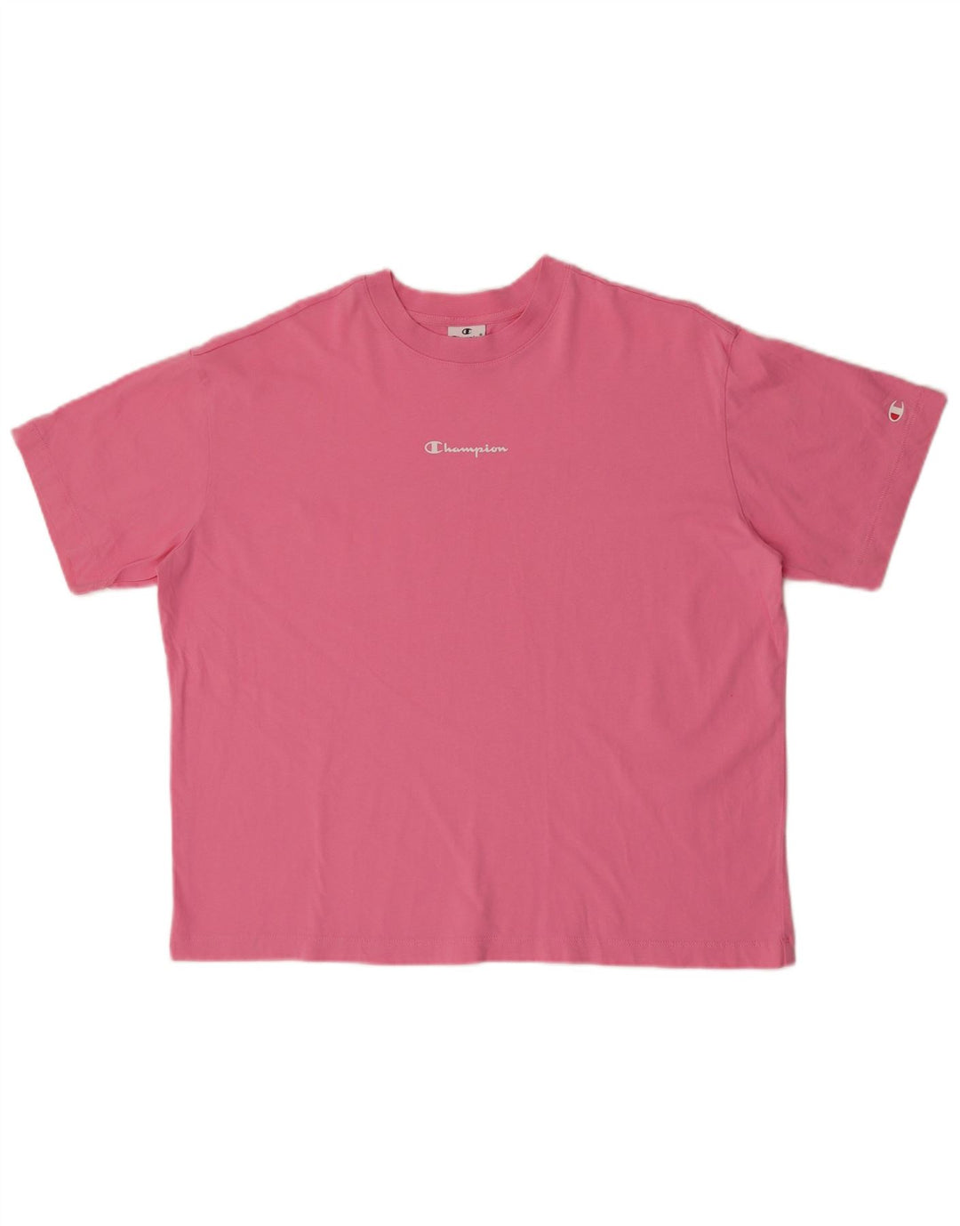 Męski T-shirt Champion z grafiką, mały, różowy