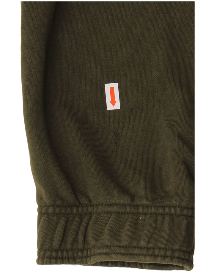 Chłopięce spodnie dresowe PUMA Joggery 13-14 lat, bawełna khaki