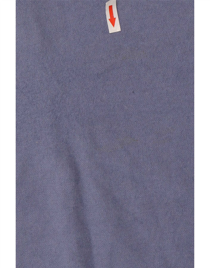 Cos Damski sweter oversize z golfem UK 10 Small Blue Wełna