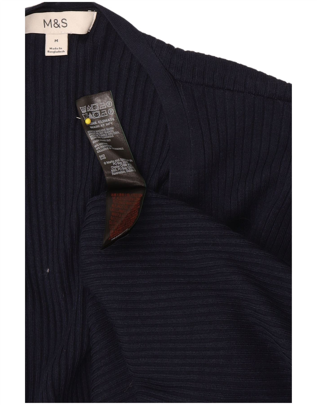 Sweter damski Marks & Spencer Longline Cardigan UK 14 Średni granatowy Cla