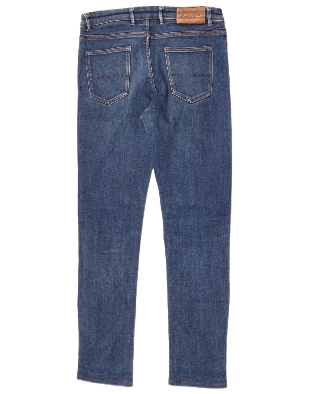 Massimo Dutti Męskie jeansy slim EU 40 Medium W31 L30 Niebieskie bawełniane