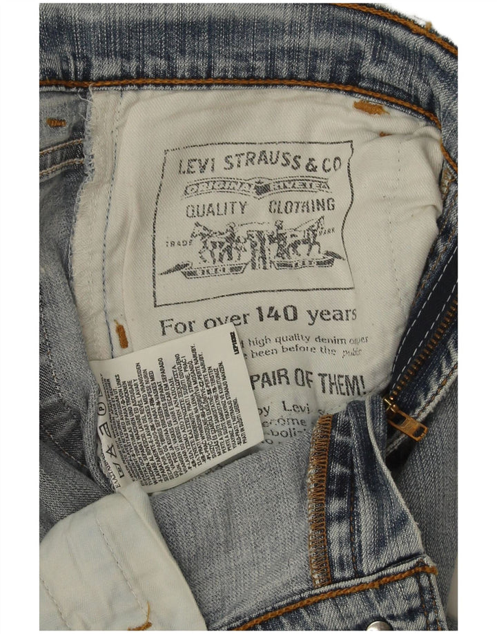 Damskie jeansy Levi's Bootcut W28 L31 Niebieska bawełna