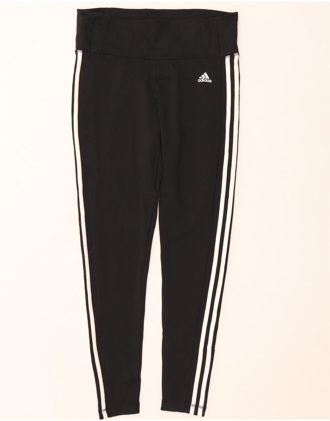 Damskie legginsy Adidas Climalite UK 16/18, duże, czarne, poliestrowe