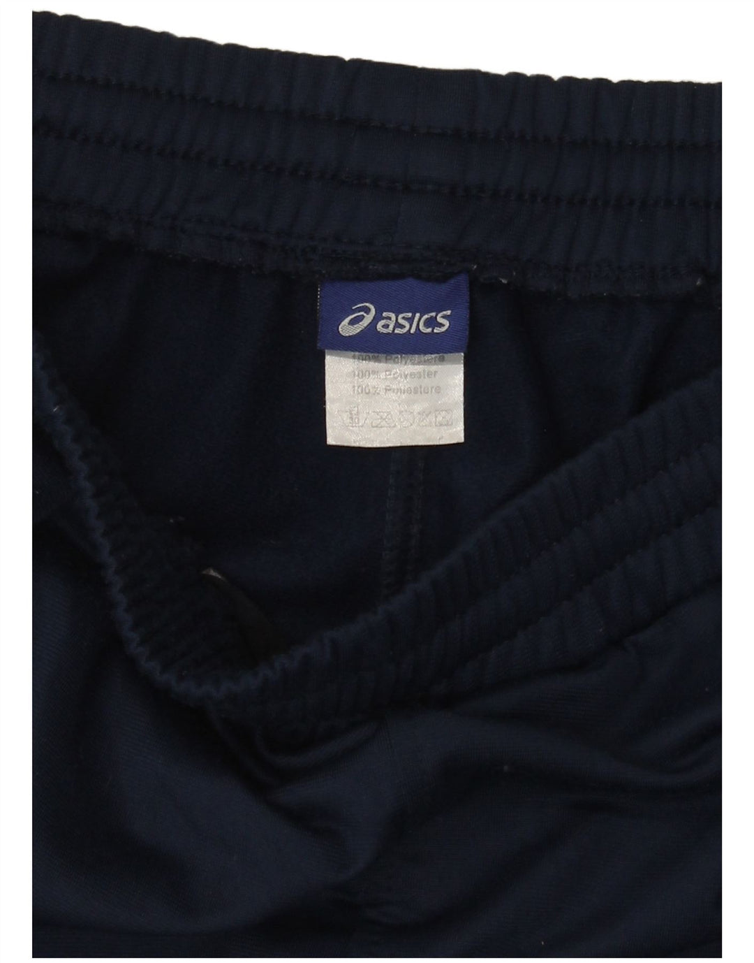 Męskie spodnie dresowe Asics XL, granatowe, poliestrowe