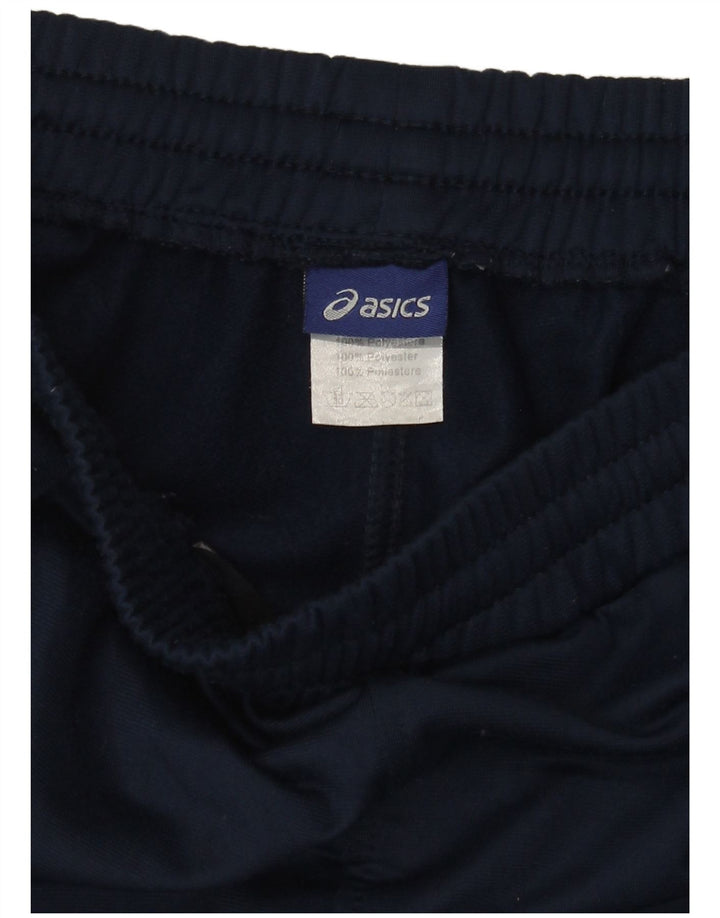 Męskie spodnie dresowe Asics XL, granatowe, poliestrowe