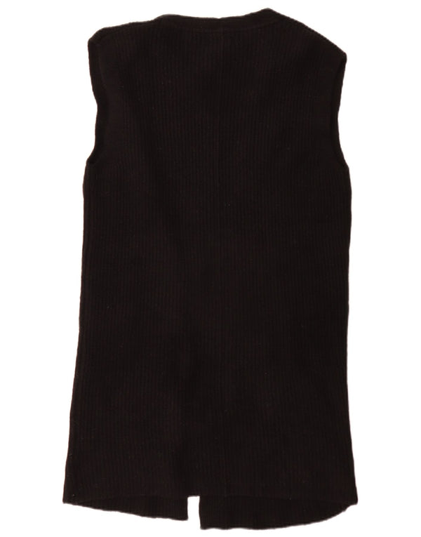Damski sweter rozpinany Fat Face z długim rękawem, bez rękawów, UK 6 XS, czarny