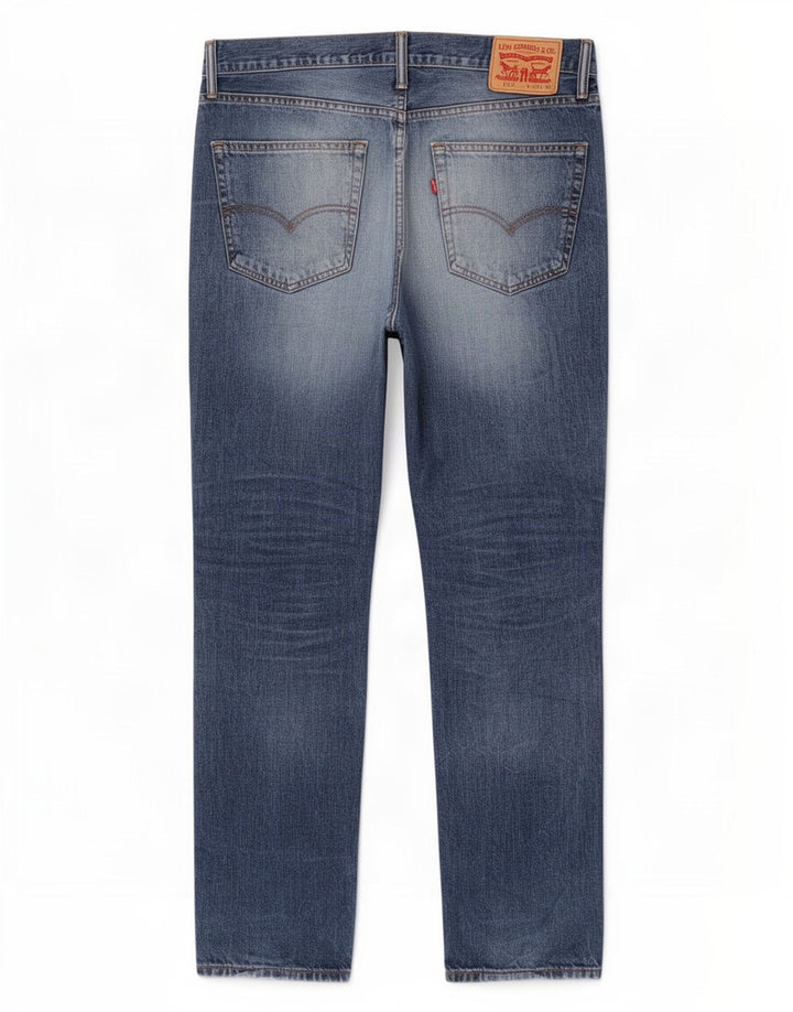 Męskie jeansy Levi's 511 Slim W36 L32 Niebieska bawełna