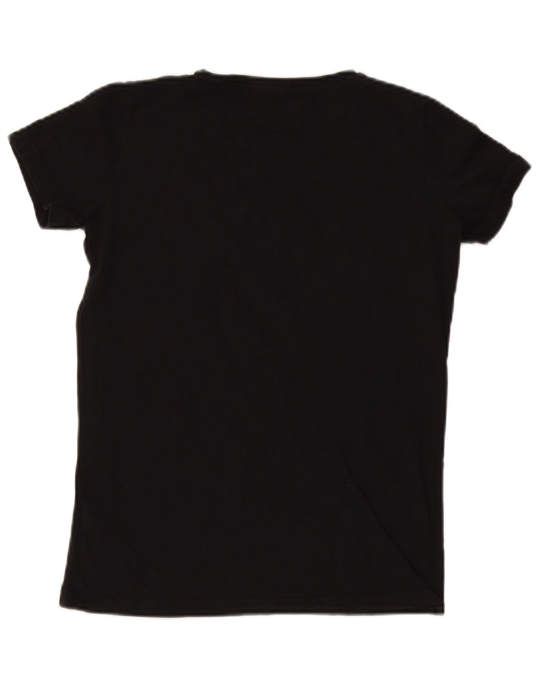 Damska koszulka oversize z grafiką TRUSSARDI JEANS Top UK 2 2XS czarna