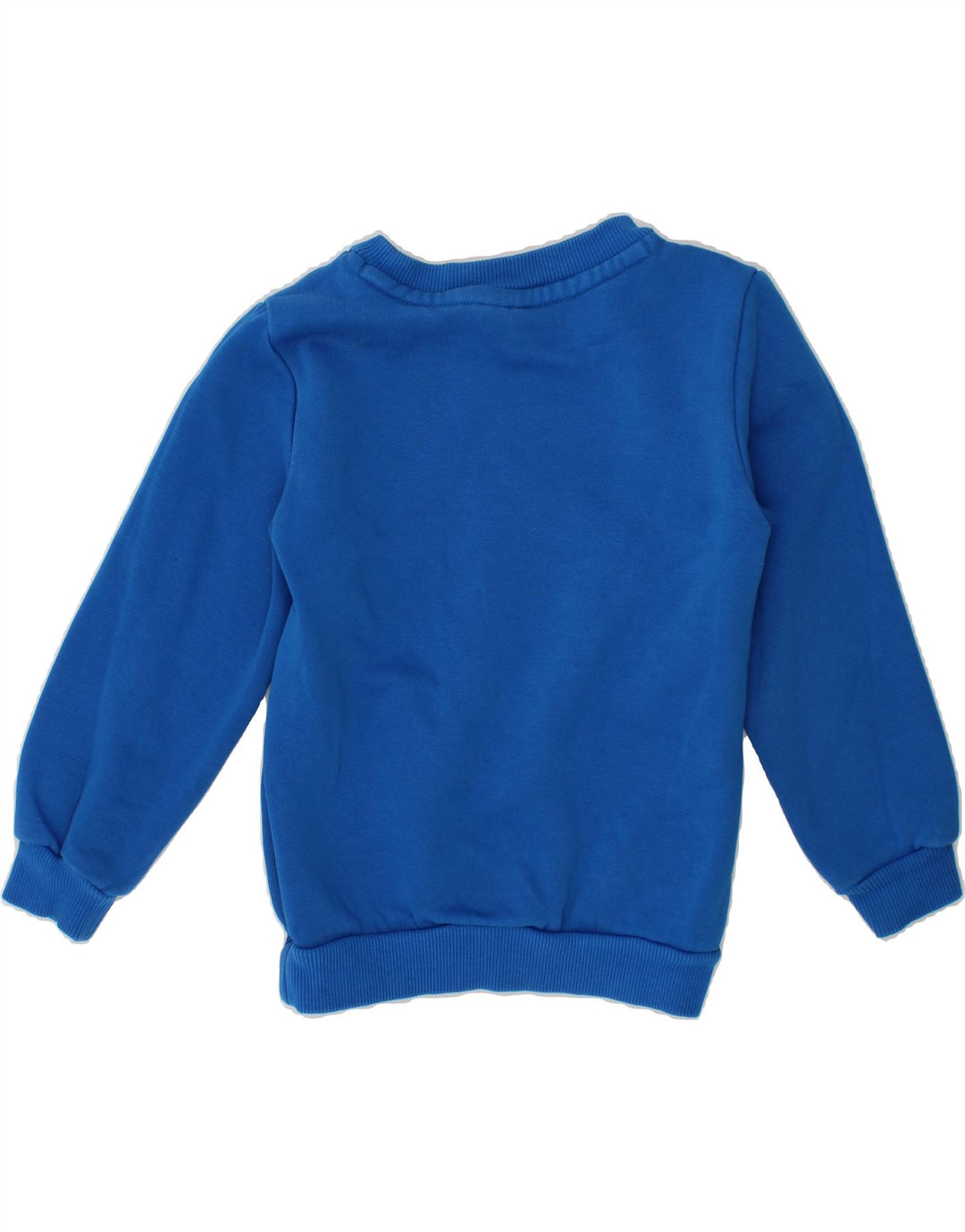 PUMA Boys Graphic Sweatshirt Jumper 3-4 Years Blue Cotton Vintage Puma and Second-Hand Puma from Messina Hembry 