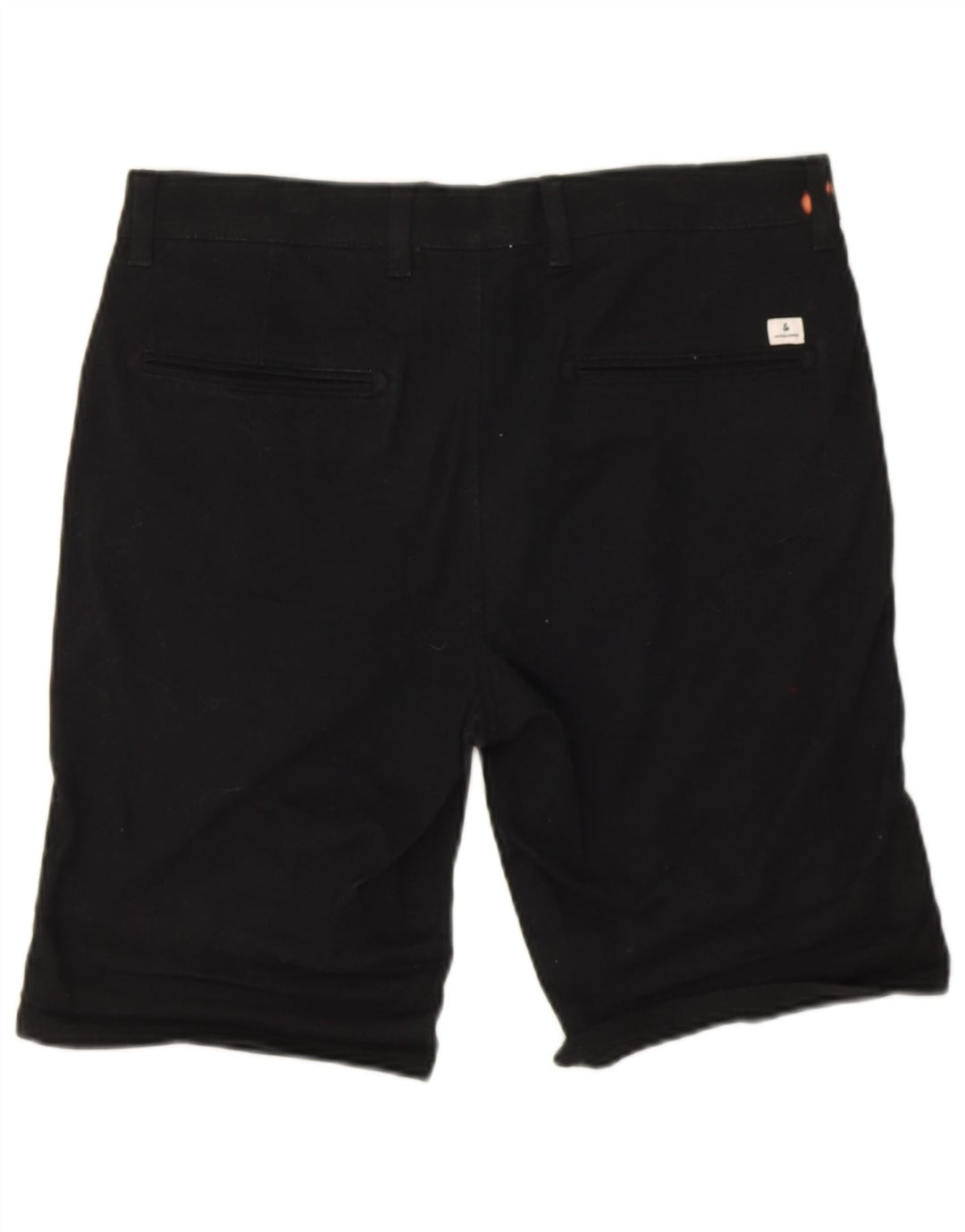 Męskie spodenki chino Jack & Jones, średnie W34, czarne, bawełniane