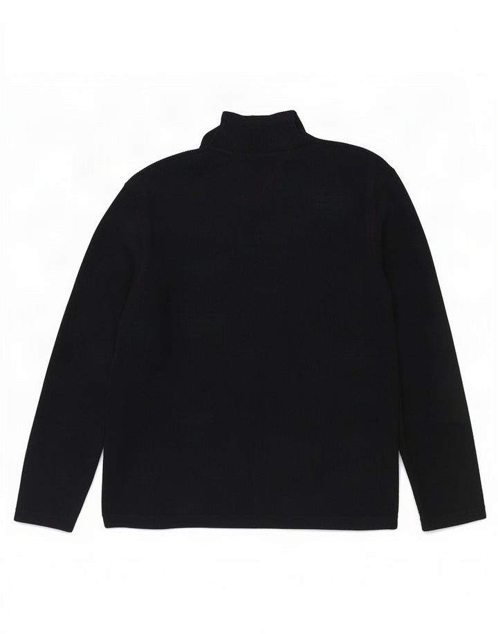 Męski sweter z zamkiem błyskawicznym Ben Sherman, duży, granatowy, bawełniany