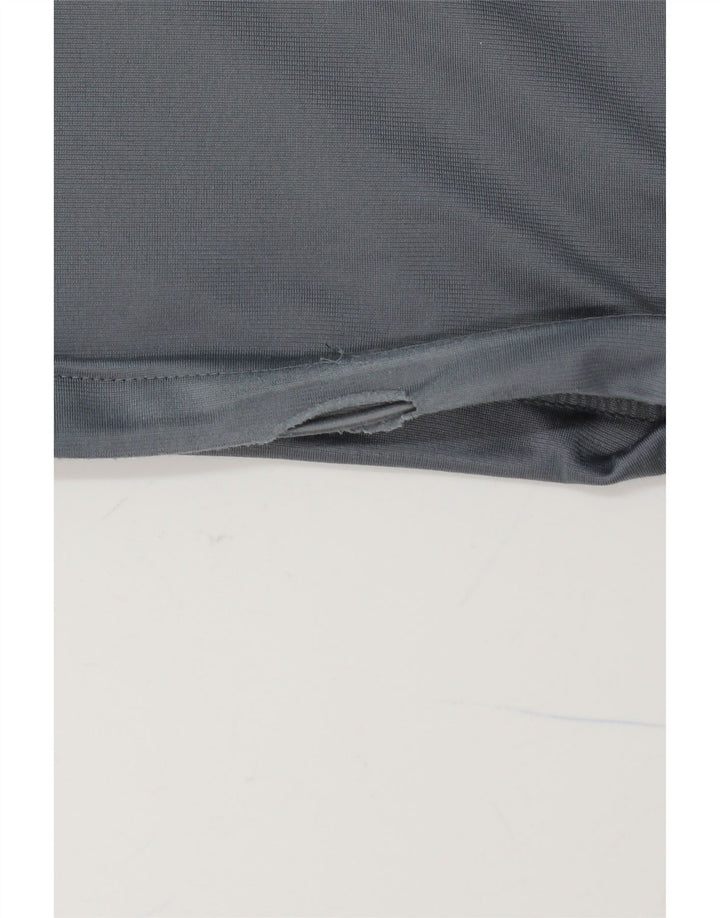 Męskie spodnie dresowe ADIDAS, duże, szare, z blokami kolorów