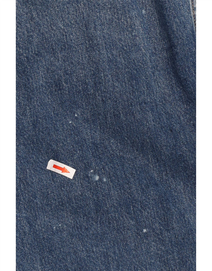 Męska kurtka dżinsowa Zara UK 40, duża niebieska, bawełniana