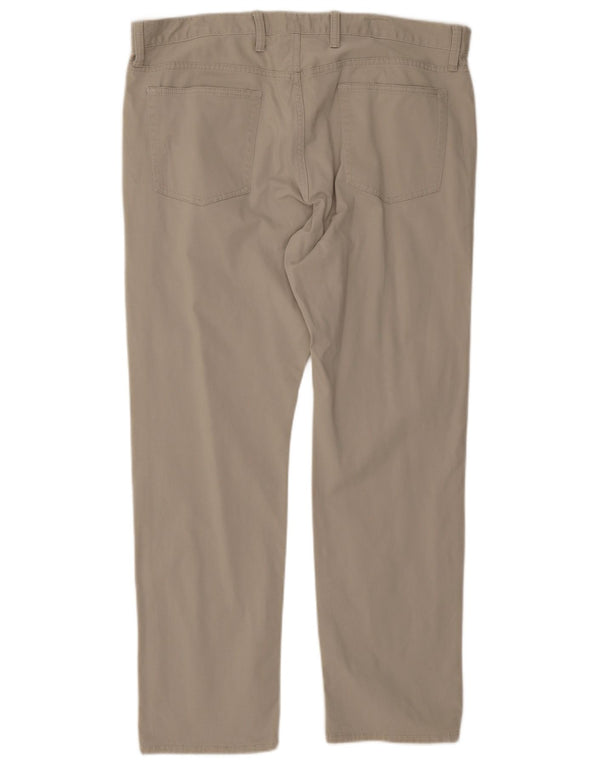 Męskie spodnie casual Gap W38 L30 Beżowa bawełna