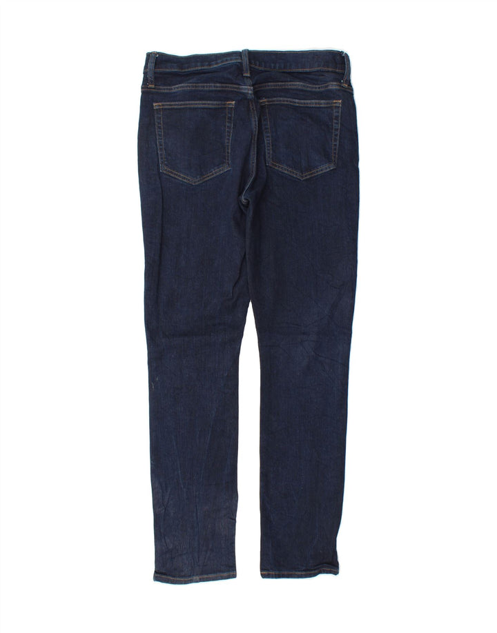 J. CREW Mens Flex Slim Jeans W32 L29 Navy Blue Cotton Vintage J. Crew and Second-Hand J. Crew from Messina Hembry 