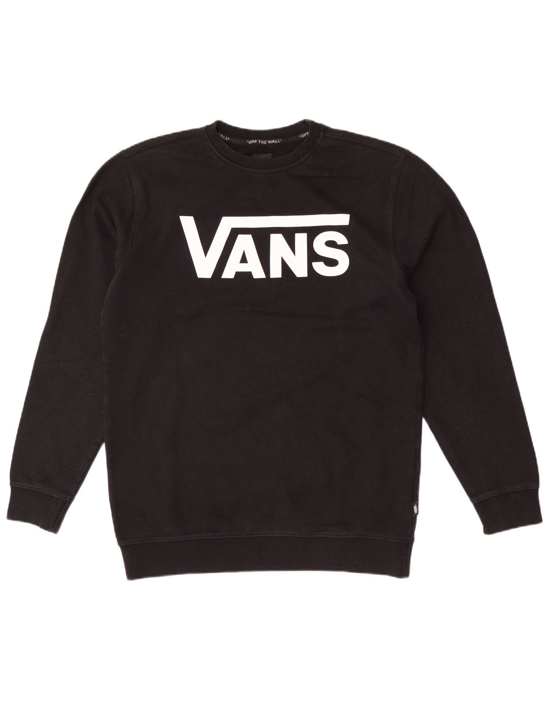Męska bluza z grafiką Vans, duża, czarna, bawełniana