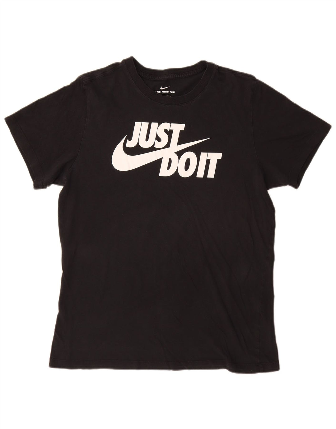 Męski T-shirt z grafiką Nike, duży, czarny, bawełniany