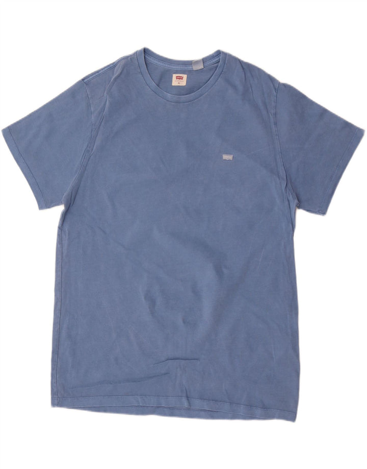Męska koszulka Levi's Top XL, niebieska, bawełniana