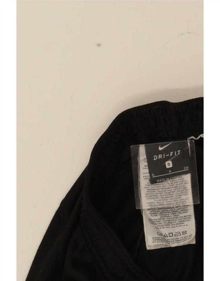 Męskie spodnie dresowe Nike Dri Fit, mały, czarny poliester z blokami kolorów