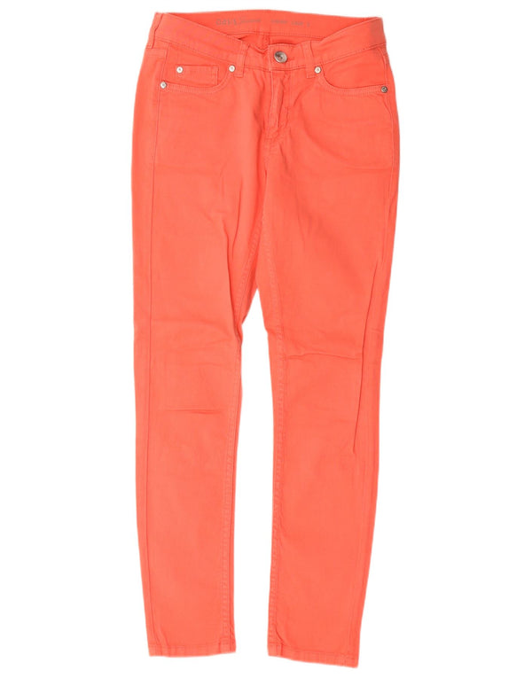 Damskie jeansy Oasis Cherry Cropped UK 8 Small W28 L28 Różowa bawełna
