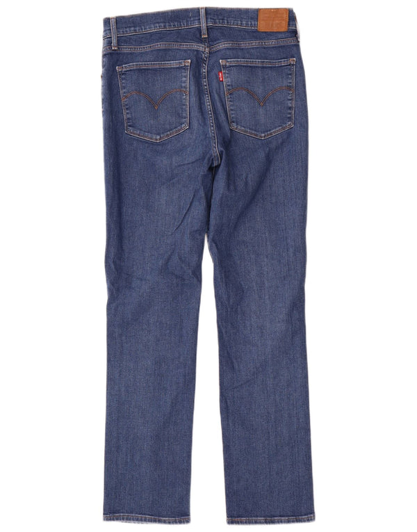 Damskie dżinsy Levi's 724 z wysokim stanem W31 L30 Niebieska bawełna