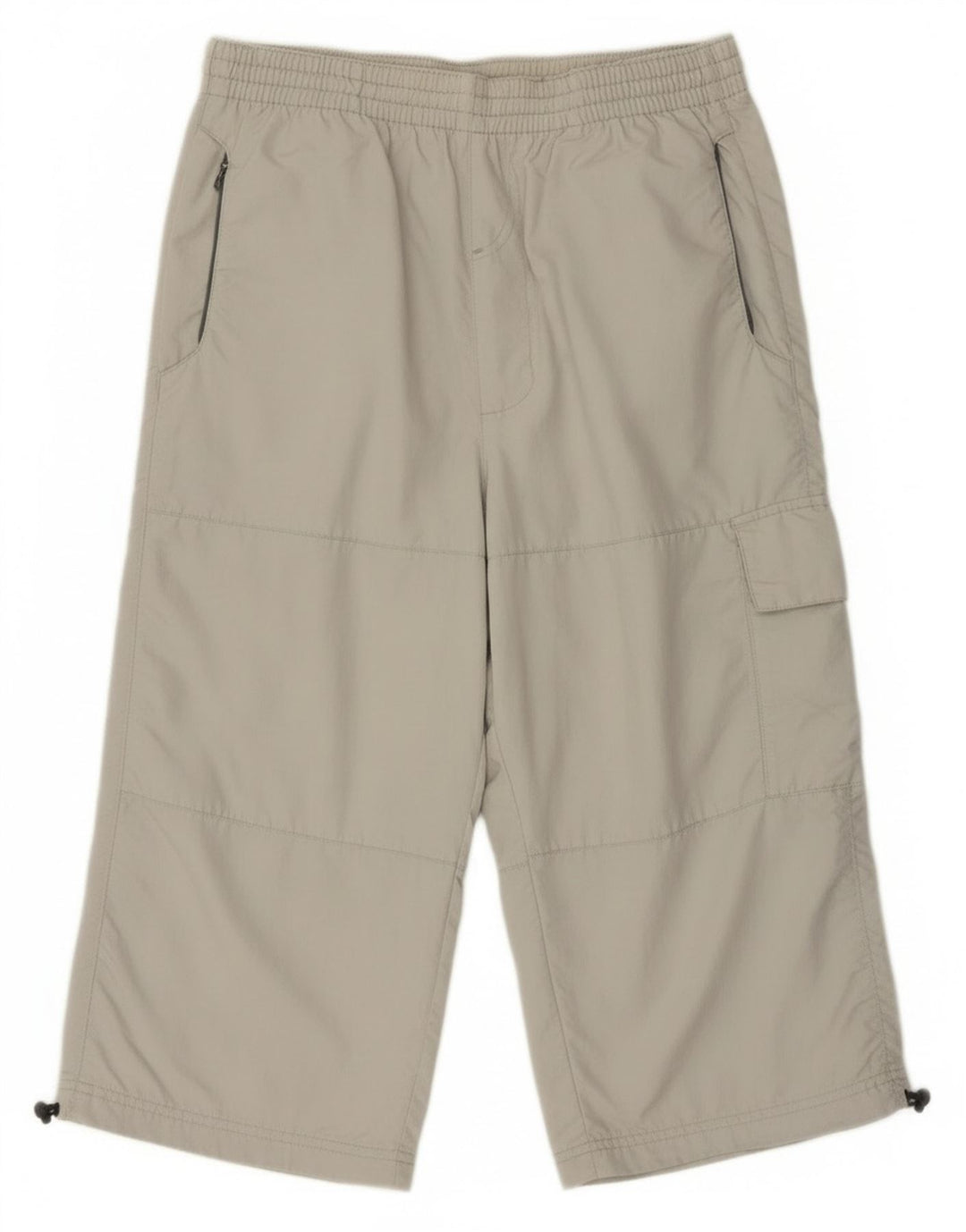 Męskie bermudy sportowe Diadora, duże, złamanej bieli, poliamid