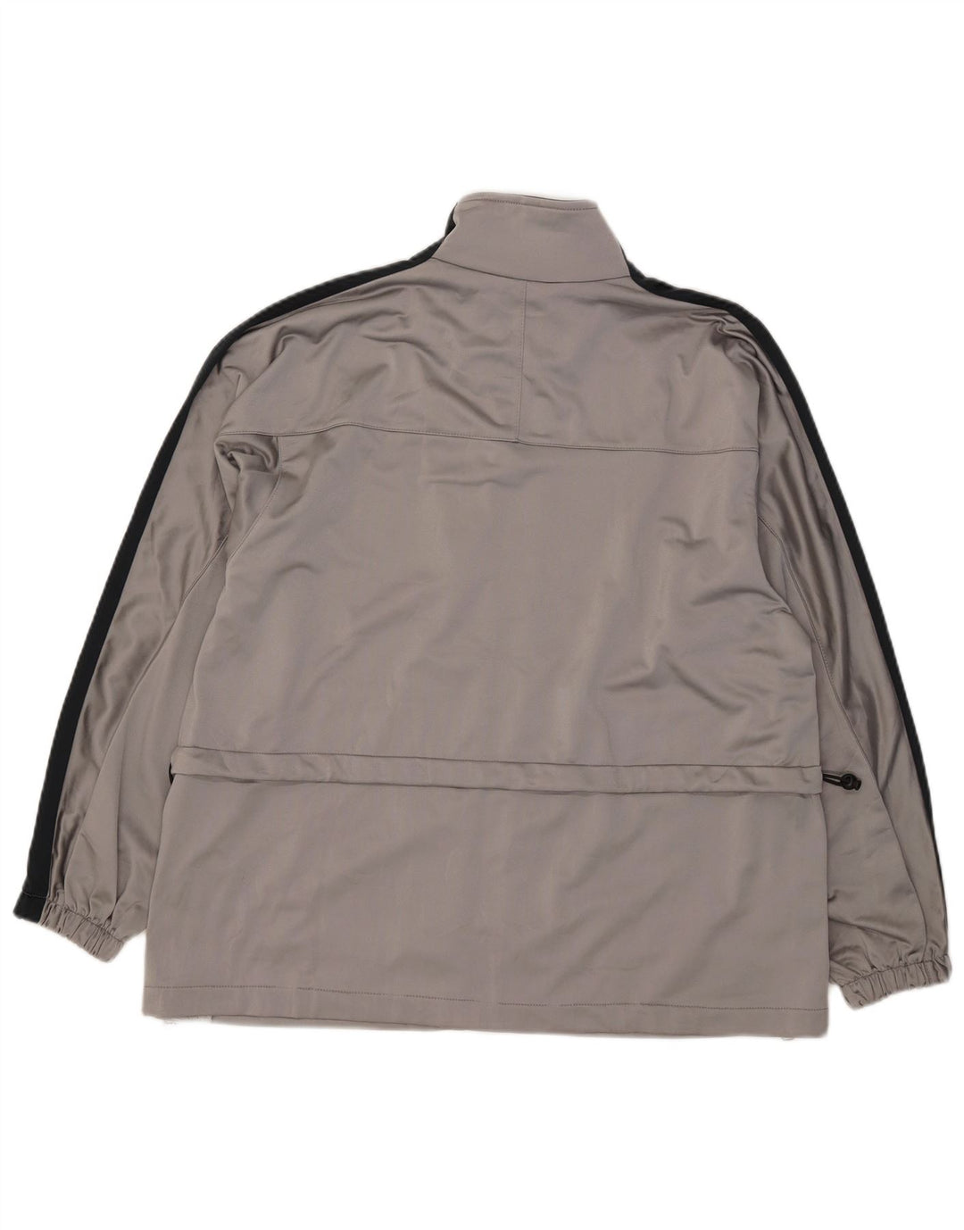 Damska bluza dresowa typu oversize Diadora UK 14, duża, szara, z blokami kolorów