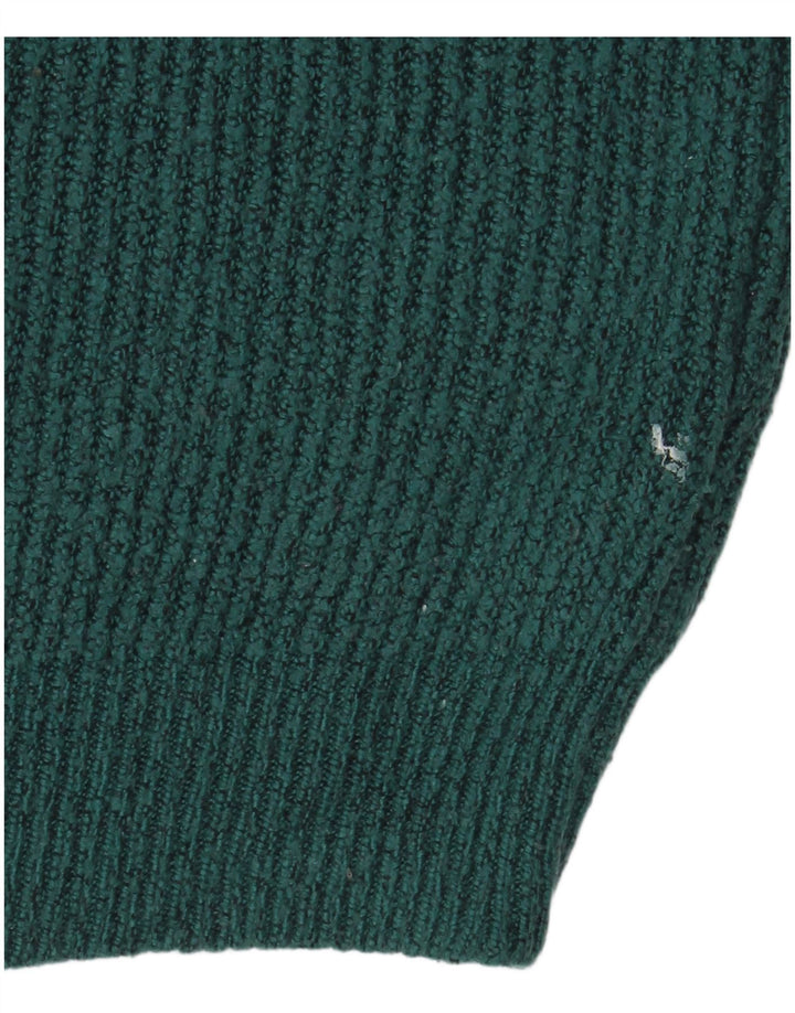Marks & Spencer Damski sweter z okrągłym dekoltem, UK 12, średni zielony