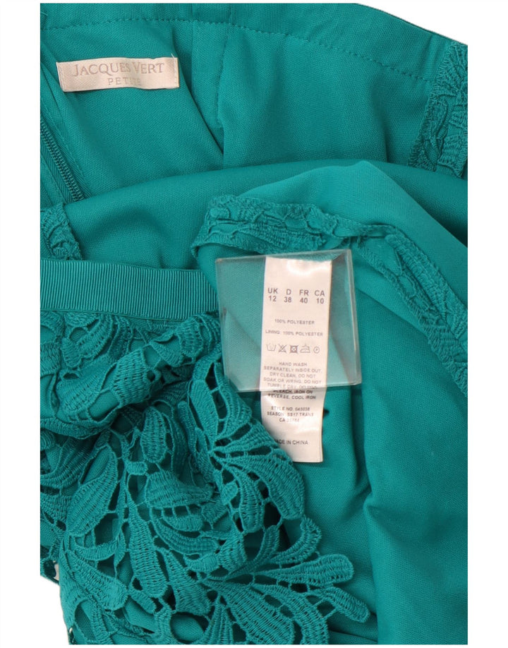 JACQUES VERT Damska spódnica Petite Straight UK 12 Medium W30 Turkusowa