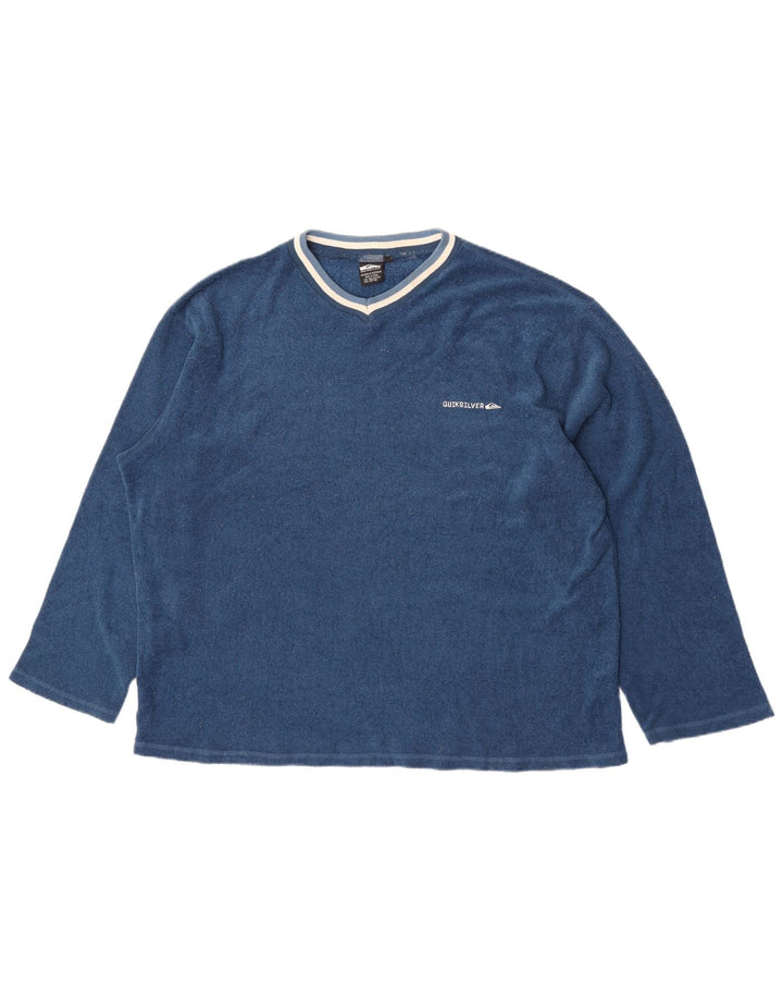 Męski sweter polarowy Quiksilver 2XL Niebieski poliester