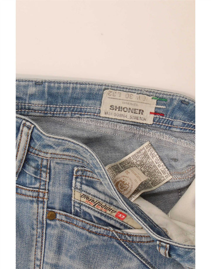 Damskie jeansy Diesel Shioner Slim W30 L32 Niebieskie