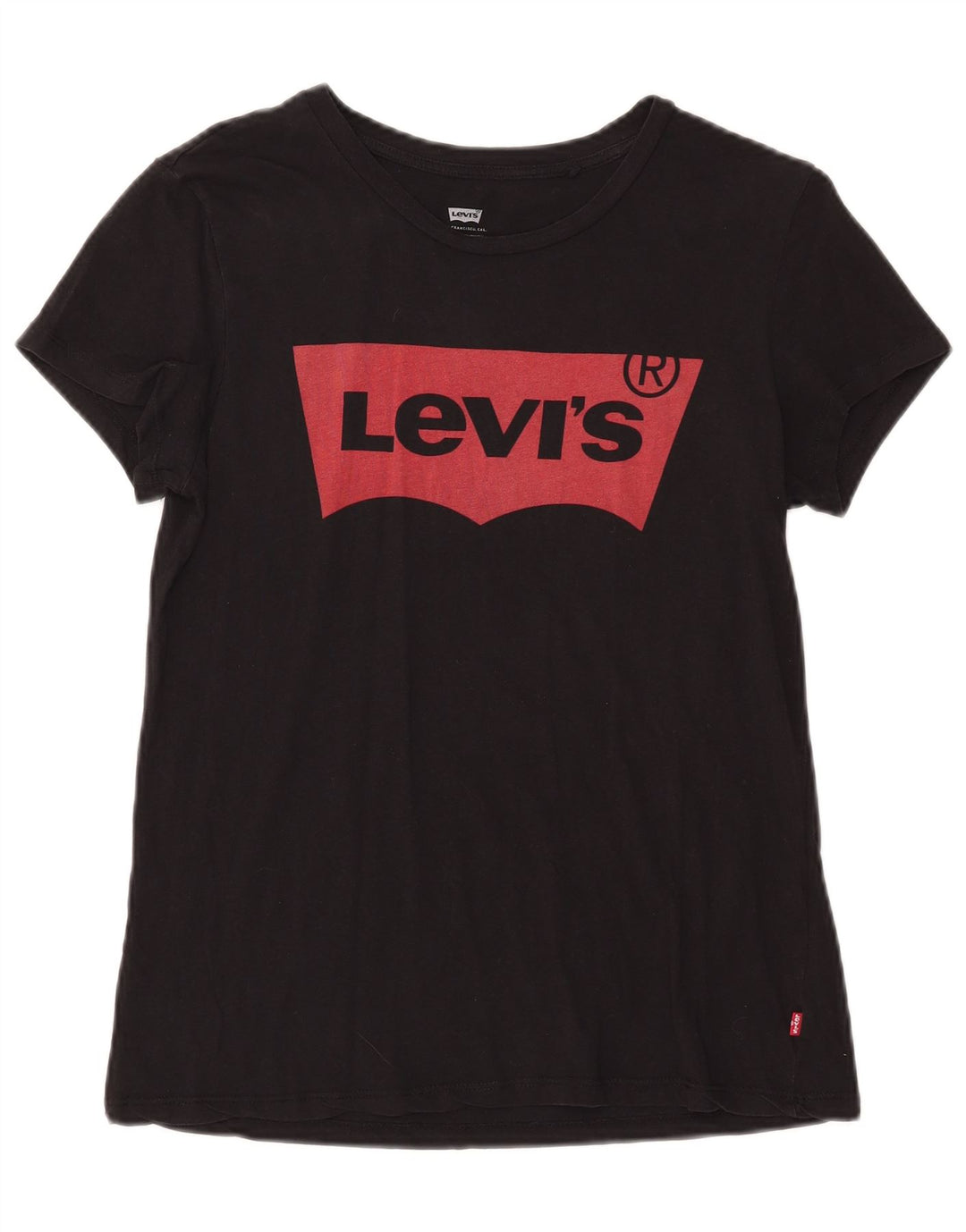 Damska koszulka z grafiką Levi's Top UK 14 Medium Black