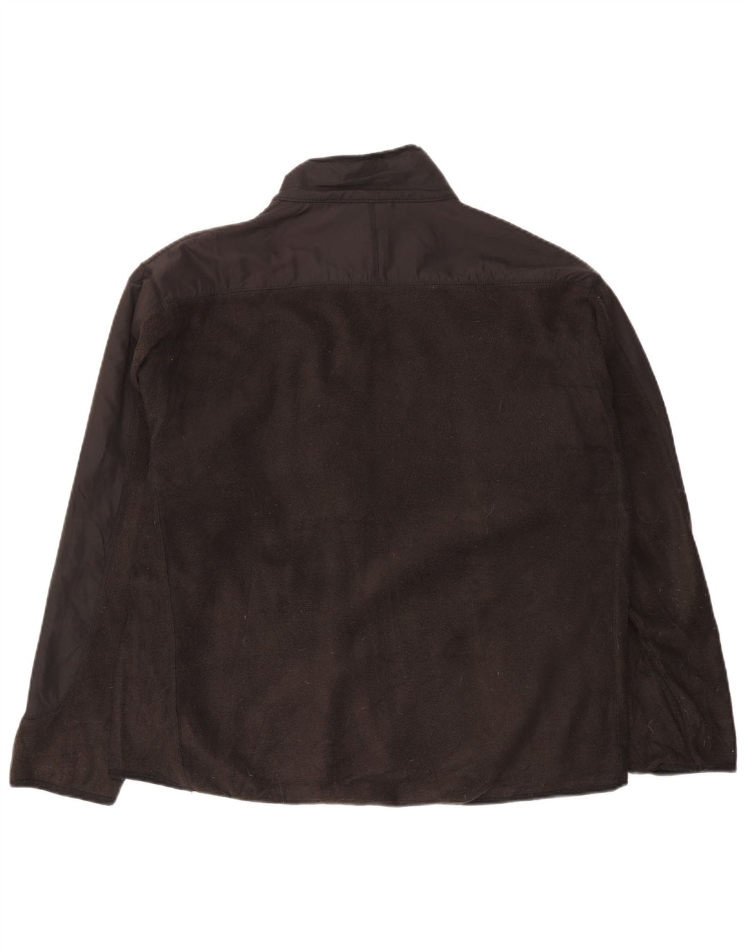 Męska kurtka polarowa Chaps UK 42 XL, czarny poliester z blokami kolorów