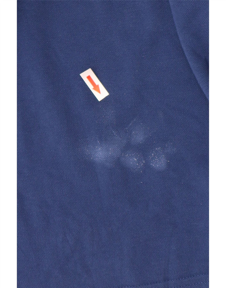 Męska koszulka polo o regularnym kroju HARMONT & BLAINE, 4XL, granatowa, bawełniana