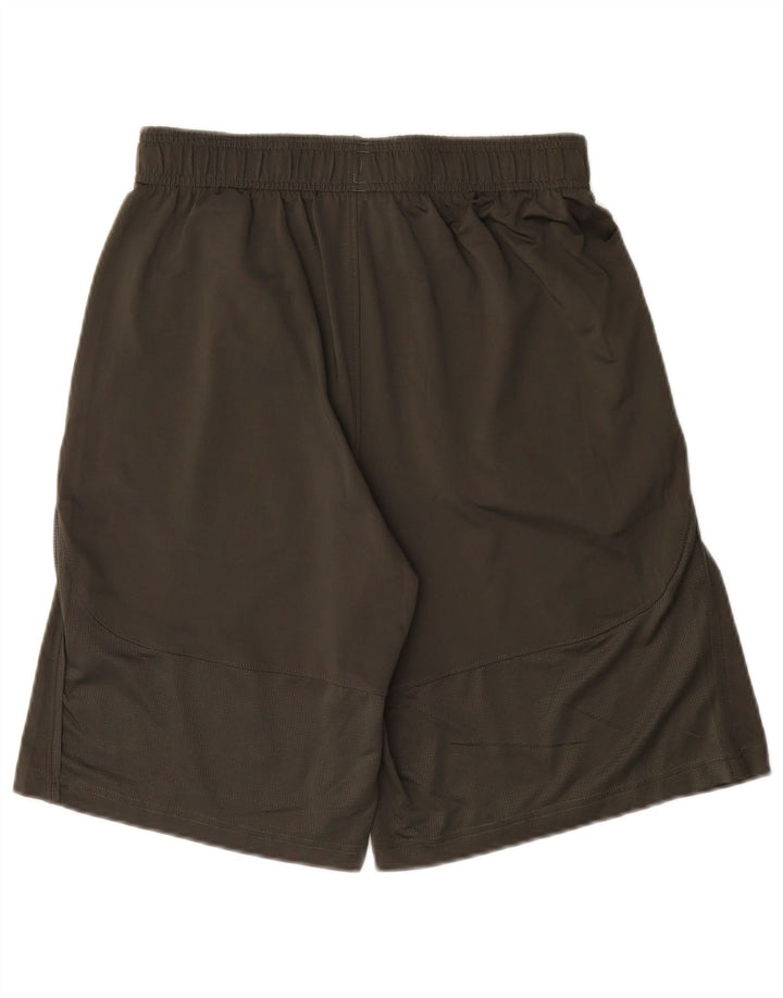 Męskie spodenki sportowe Under Armour o luźnym kroju, średni khaki, poliester