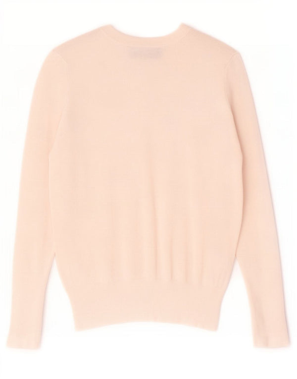 Sweter damski Zara z okrągłym dekoltem UK 10, mały, biały
