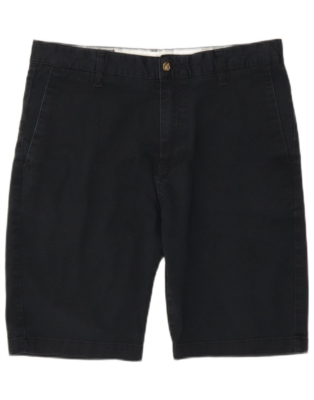 Męskie spodenki Chino Volcom W32 Średni granatowy, bawełniany
