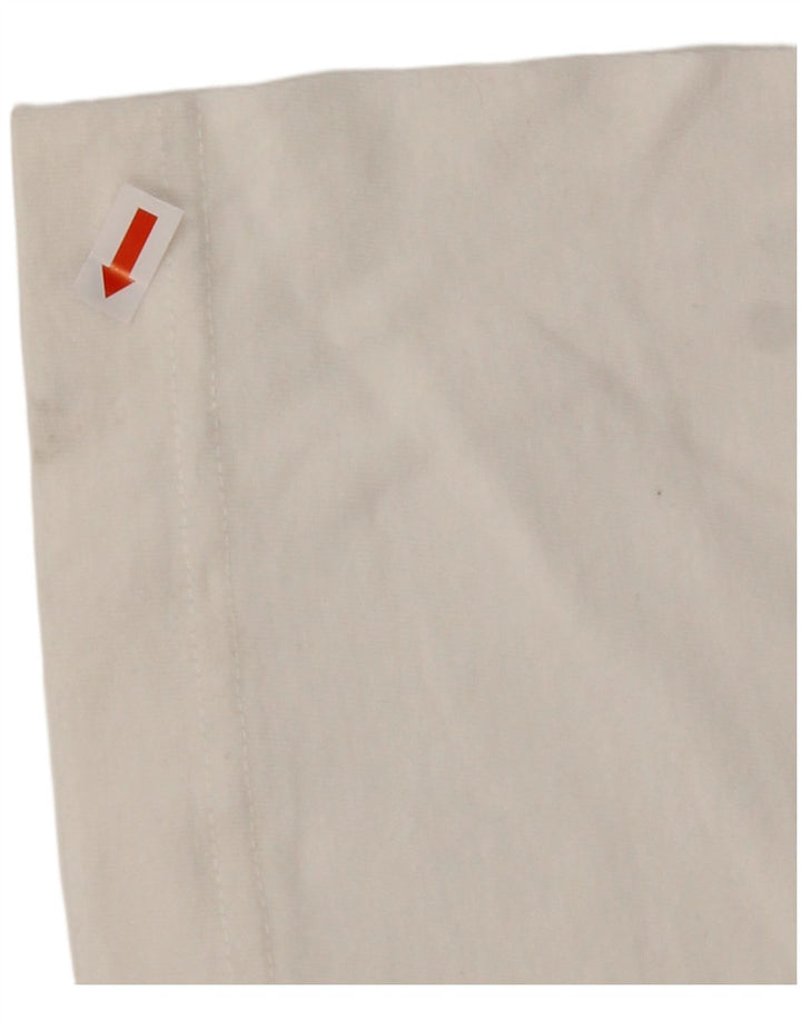 Koszulka męska KAPPA Top, średnia, biała bawełna