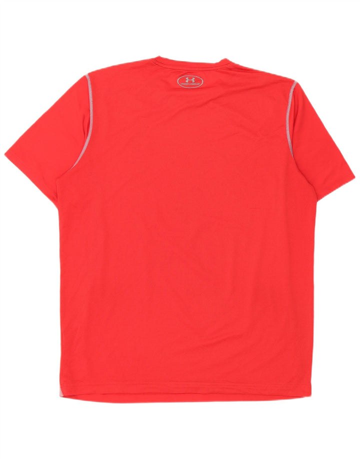 Męska koszulka t-shirt Under Armour Heat Gear, duża, czerwona