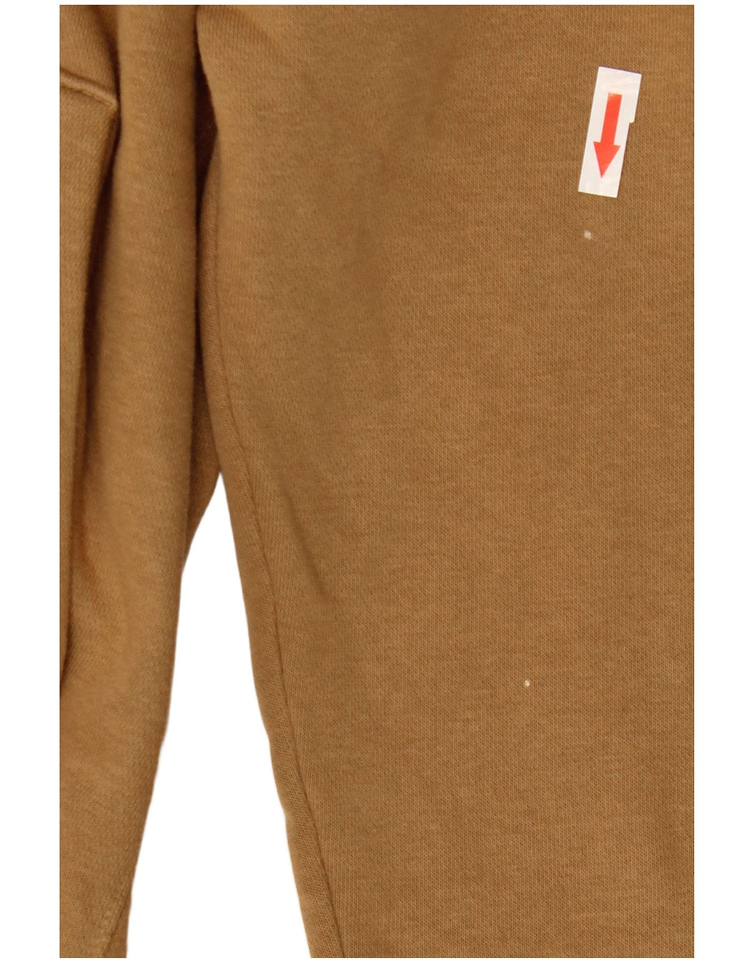 Męski sweter z kapturem Nike, mały, beżowy, bawełniany