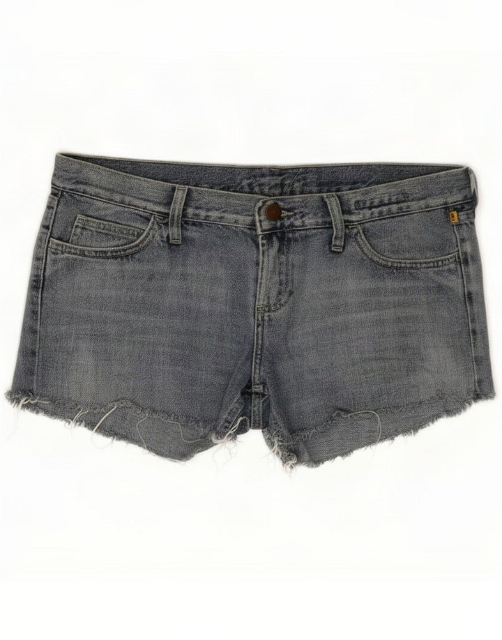 Meltin' Pot Womens Denim Shorts Medium W30 Blue