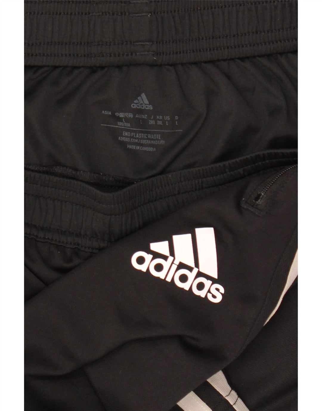 Męskie spodenki sportowe Adidas Aeroready, duże, czarne, poliestrowe